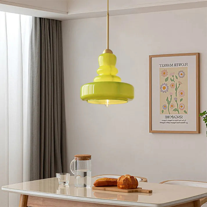 Bauhaus Gourd Glass Pendant Light Modern