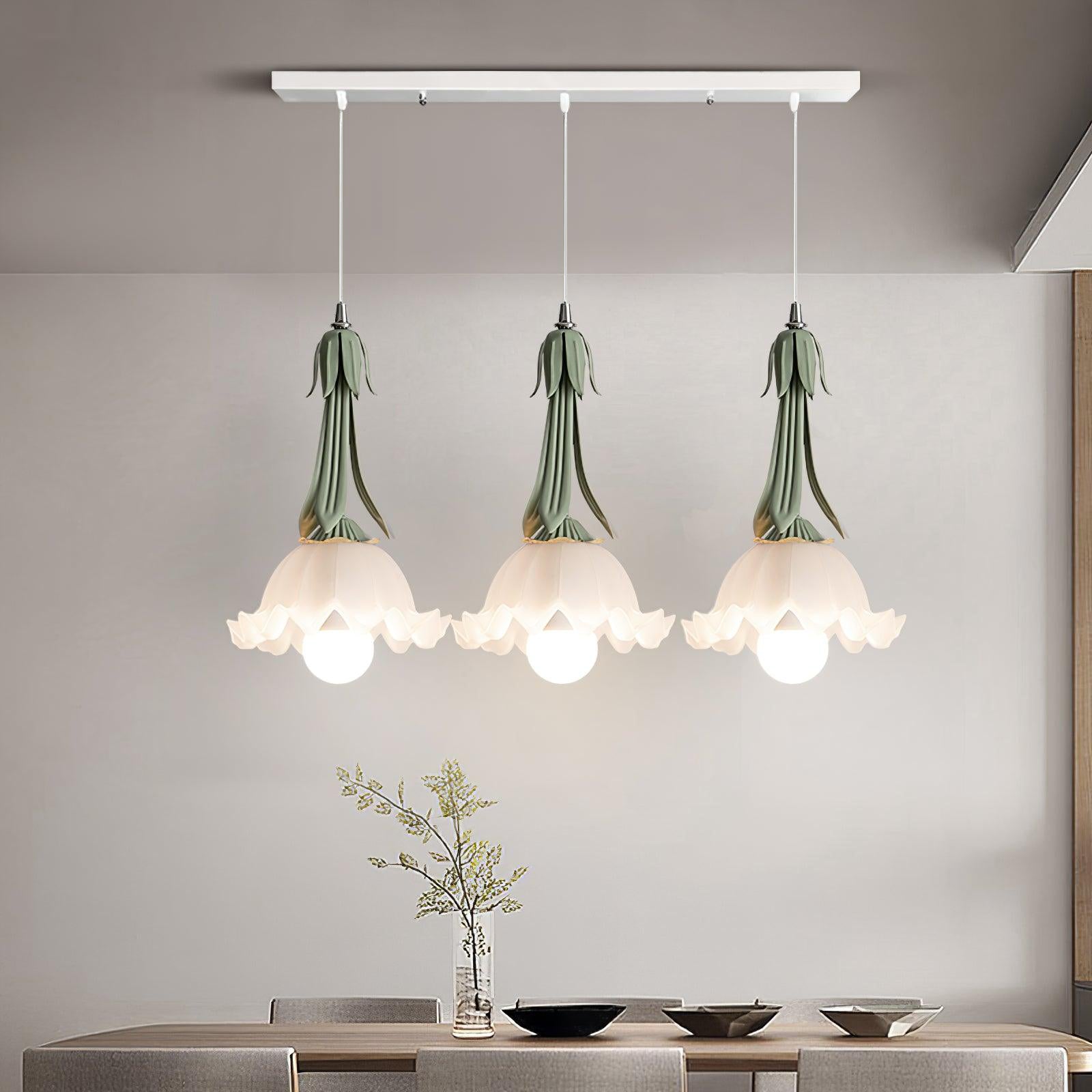 Lily of the Valley Pendant Light E26/E27 Soft Glow