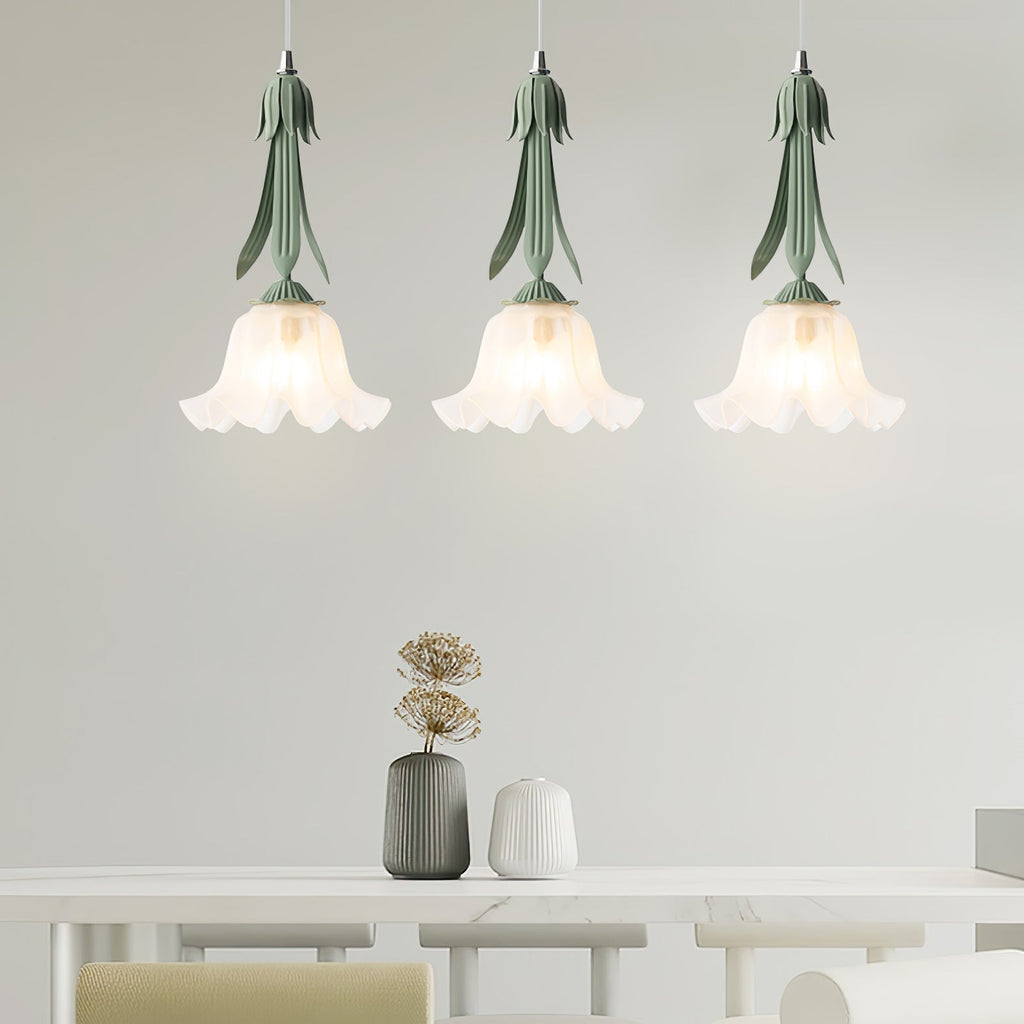 Lily of the Valley Pendant Light E26/E27 Soft Glow